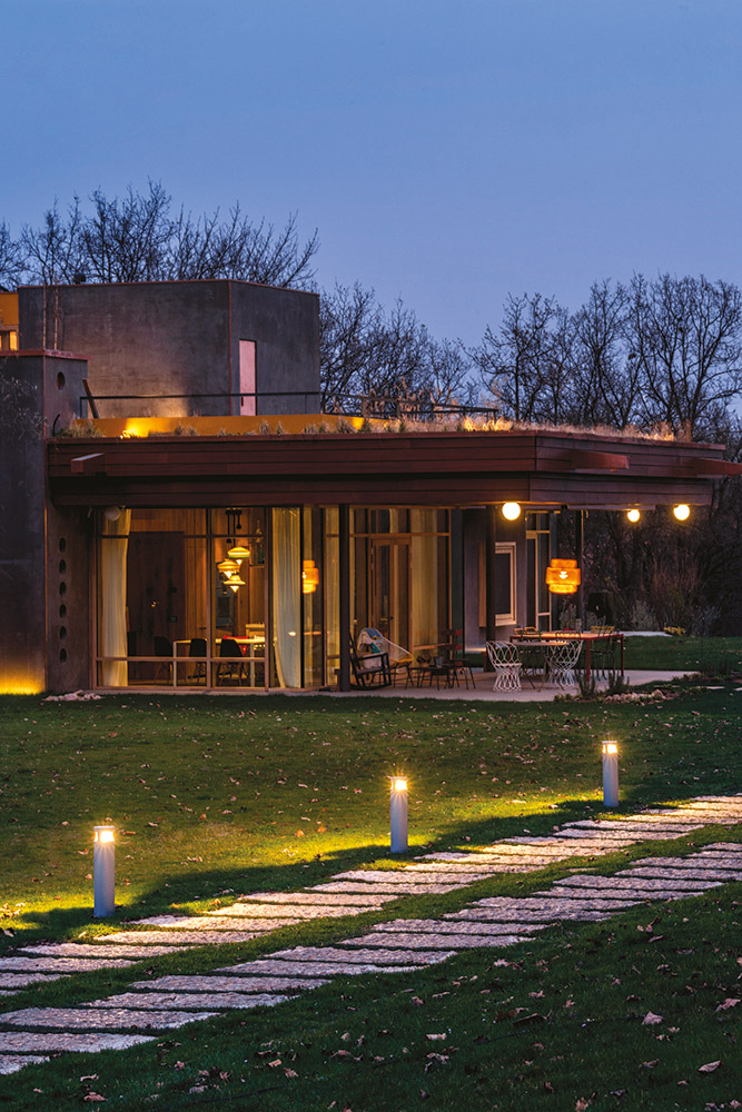 4011261 Мобильный светильник Platek MICRO MENHIR Paletto  MICRO MENHIR H. 500 mm - 1 LED 4000K 1 Opening  - Вид №2