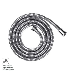 Шланг для душа Hansgrohe Metaflex 28264000 2 м ПВХ цвет хром 10252391 STLM-2080634