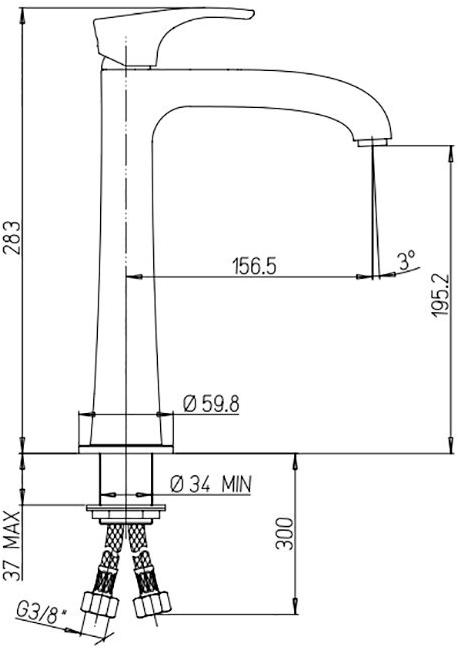 Paini Lady 89PW579KM смеситель для кухни - Вид №2