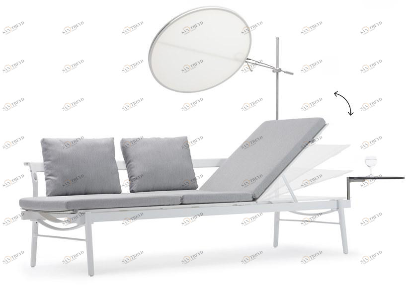 Extremis Садовый диван / садовая кушетка из batyline® sun-id-1368100