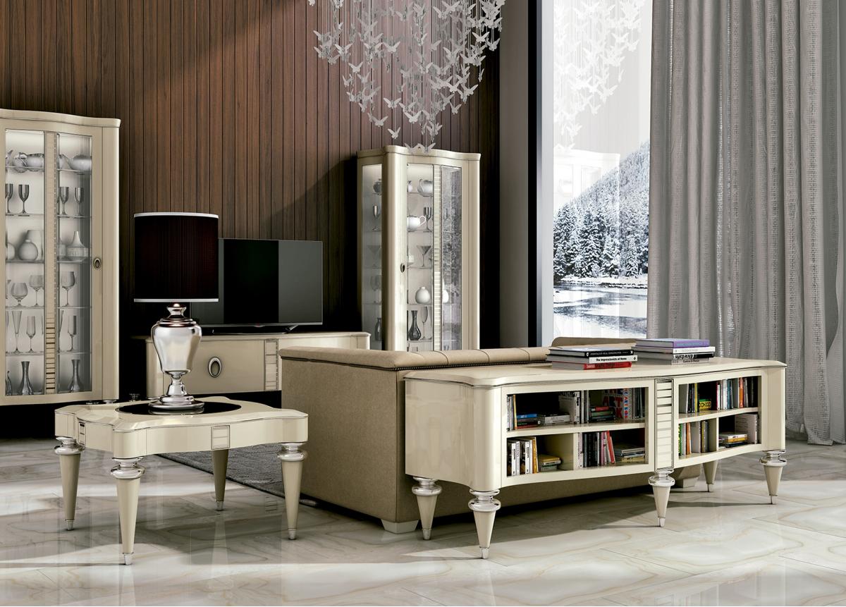 106343 Журнальный столик 6502 70 x 70 см лак Llass Agora Santreyd - Вид №1