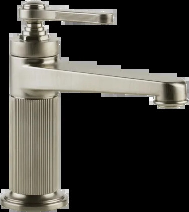 Смеситель для умывальника 65002 149 Gessi Venti20 МАТОВЫЙ НИКЕЛЬ FINOX