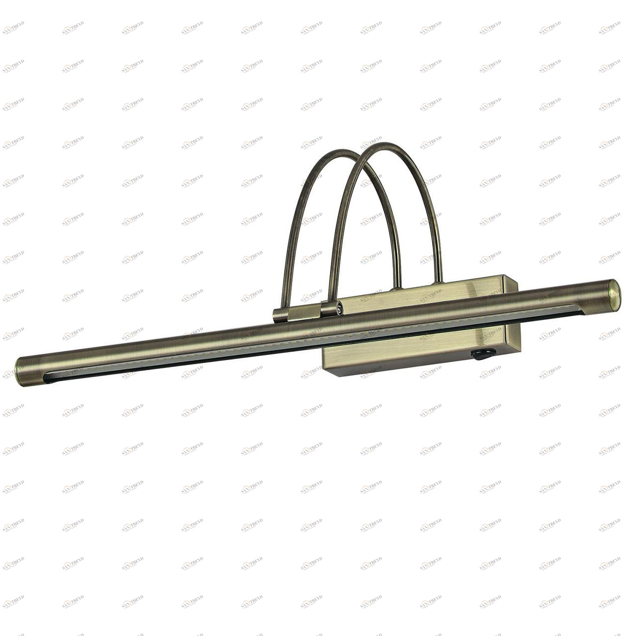 Подсветка для зеркал Ideal Lux Bow AP66 Brunito IDEAL LUX BOW 076841 Бронза 