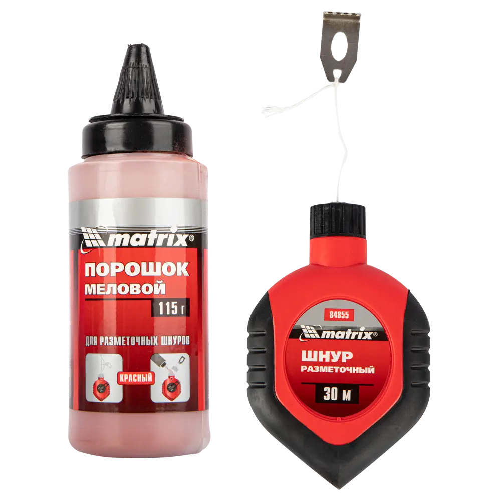 Разметочный шнур Matrix с катушкой 30 м для точной разметки 89381158 STLM-1567355