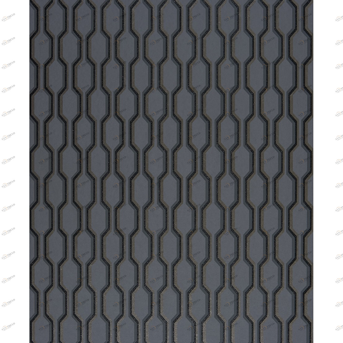 Рулон обоев MIDNIGHT 3 MDG26489238. Основа нетканый материал Casadeco