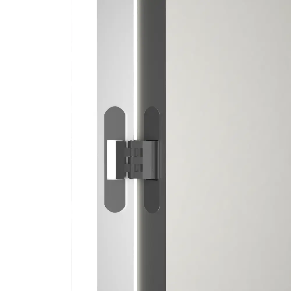 Дверь межкомнатная скрытая правая (на себя) Invisible 90x220 см эмаль цвет Серый с замком 86726337 STLM-2205176 Santreyd  - Вид №4