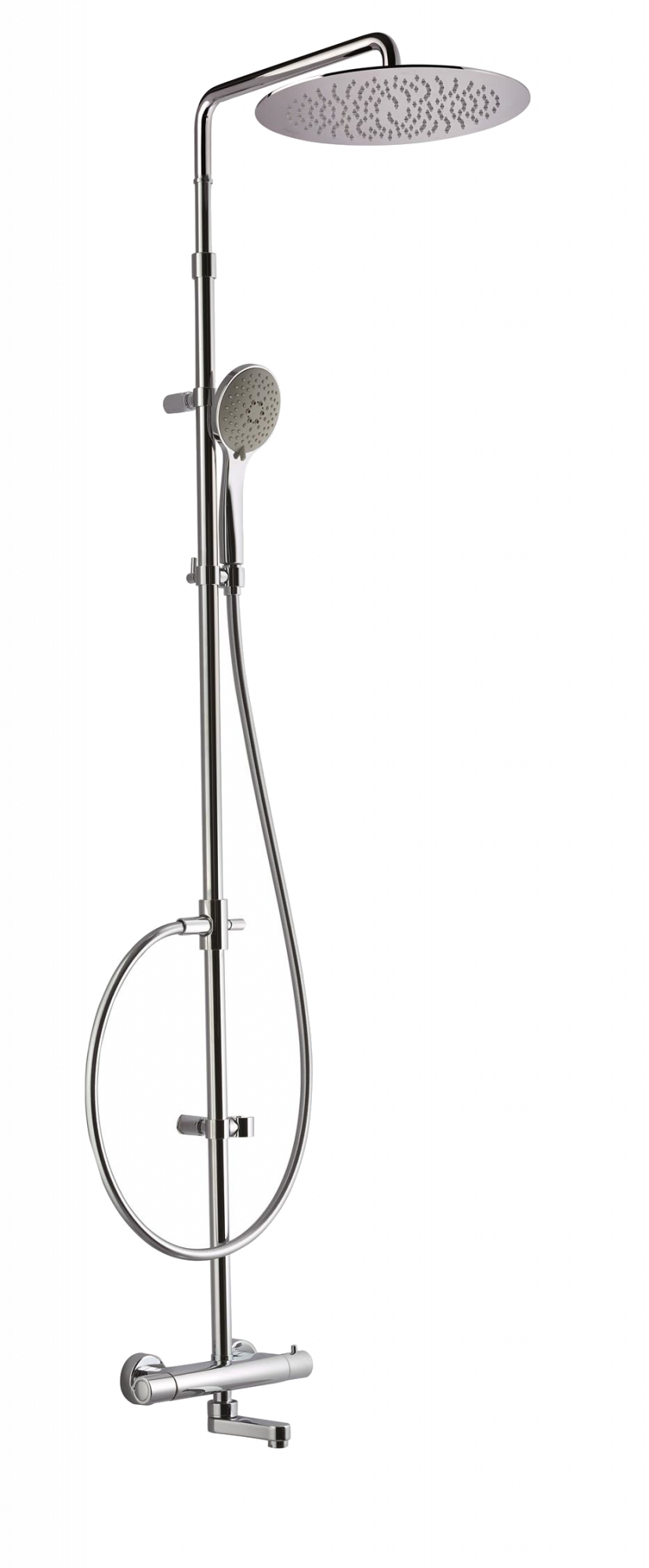 00-1961-N-CR CARIMALI Телескопическая ванна Rigoletto, душевая лейка MySlim 