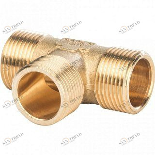 Тройник НР 3/4" латунь STOUT SFT0017343434