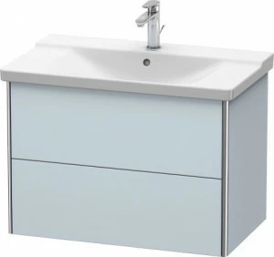 XS418109797 Тумбочка подвесная XSquare #XS4181 810 x 473 мм Светло-голубой шелковисто-матовый лак