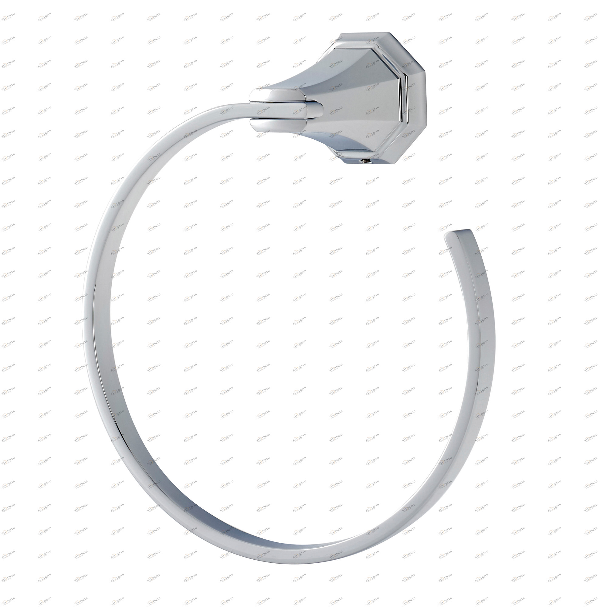 Traditional bathrooms Кольцо для полотенца в стиле ар-деко Pr6135.nk 