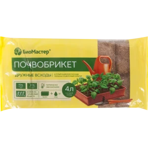 Почвобрикет Биомастер Дружные всходы 4 л 83707671 STLM-2189957