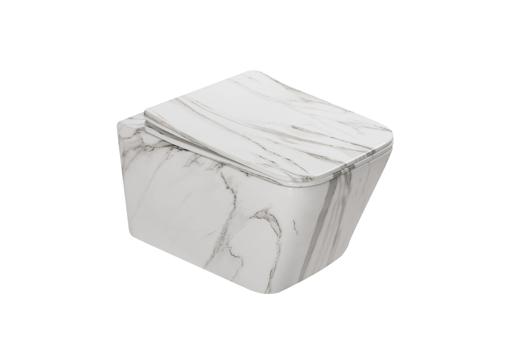 Подвесные унитазы SL-5007MRB SANTILINE 