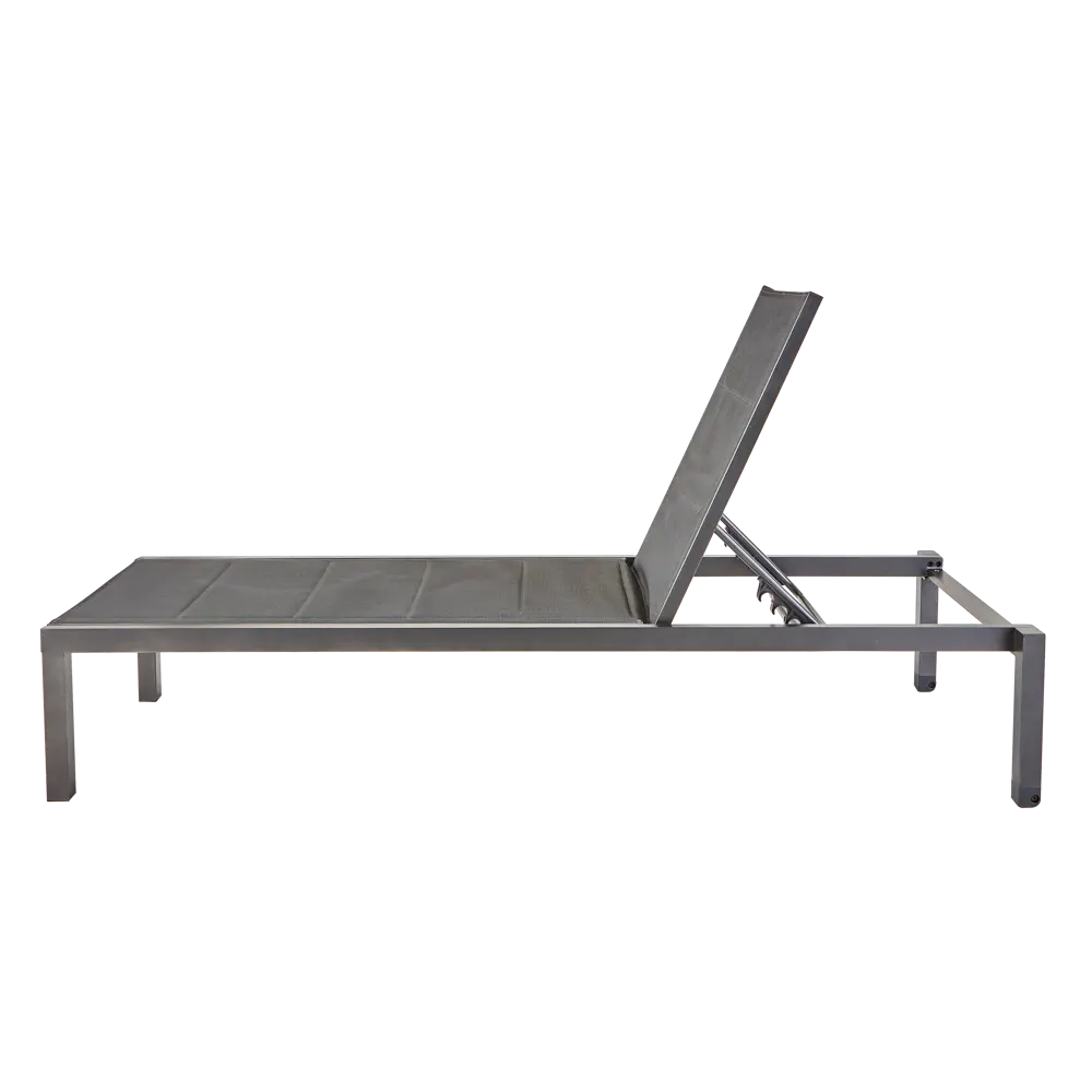 Шезлонг Naterial Aquila II 200x36x75 см алюминий/текстилен серый 84494100 STLM-2204471  - Вид №4