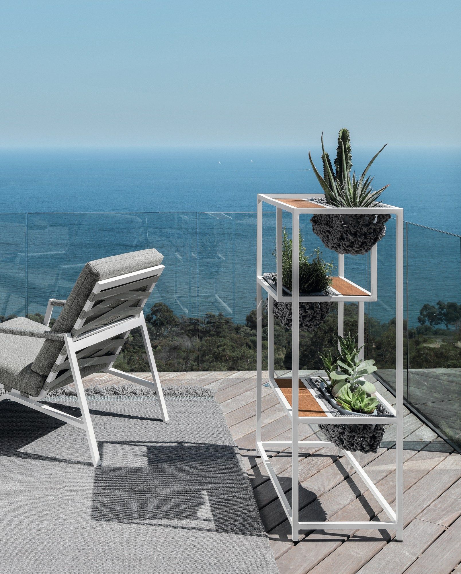 Высокая алюминиевая сеялка с порошковым покрытием Talenti Джеки ARCH-00056696 - Вид №1