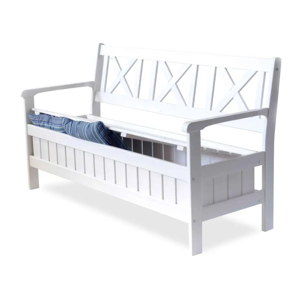 Лавочка трёхместная Больмен с ящиком 160x62x89 см 83815335 STLM-2106909 Santreyd 