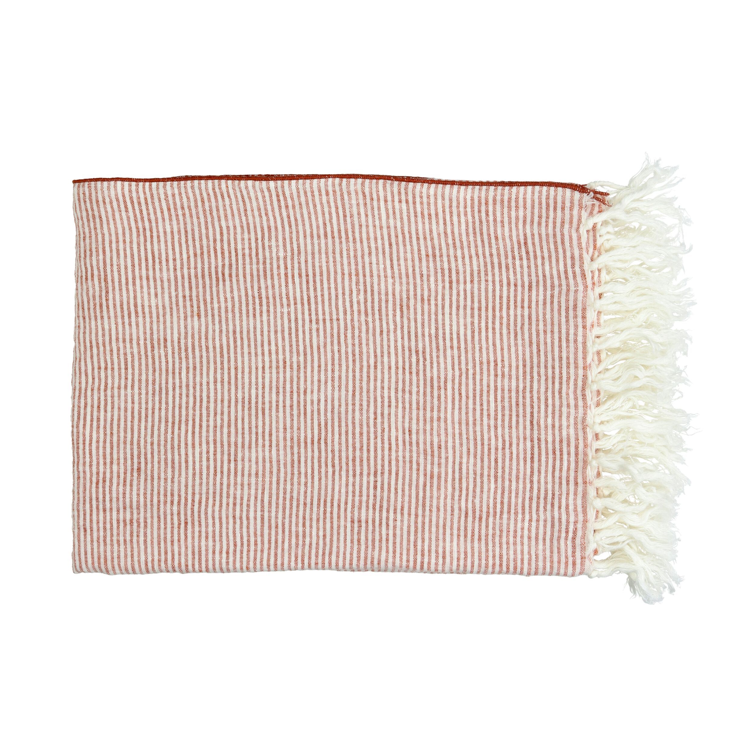 Льняной полосатый плед POMAX Cirque Magique ARCH-00119839 - Вид №7