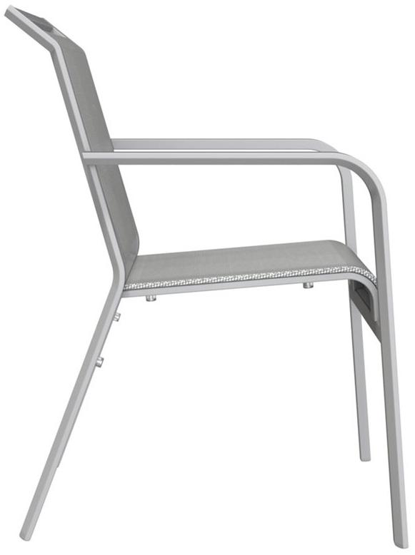 JANUS et Cie Садовый стул из алюминия с подлокотниками Zephyr sun-id-1365348 - Вид №2