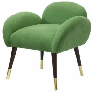 Moanne Бархатное кресло с подлокотниками