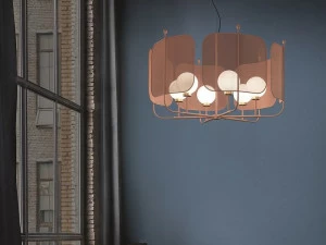 Masiero Люстра из крашеного металла Papilio