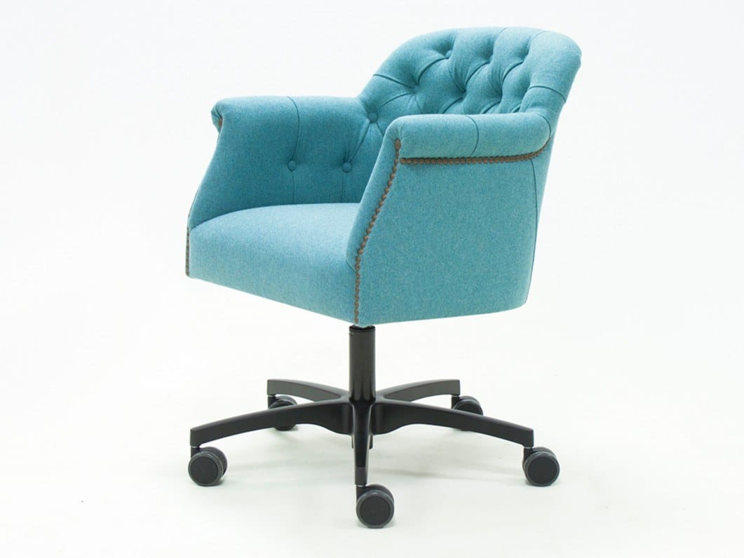 Офисное кресло с регулируемой высотой из ткани с подлокотниками с 5 спицами CREARTE COLLECTIONS Paris Origins ARCH-00098560 - Вид №1