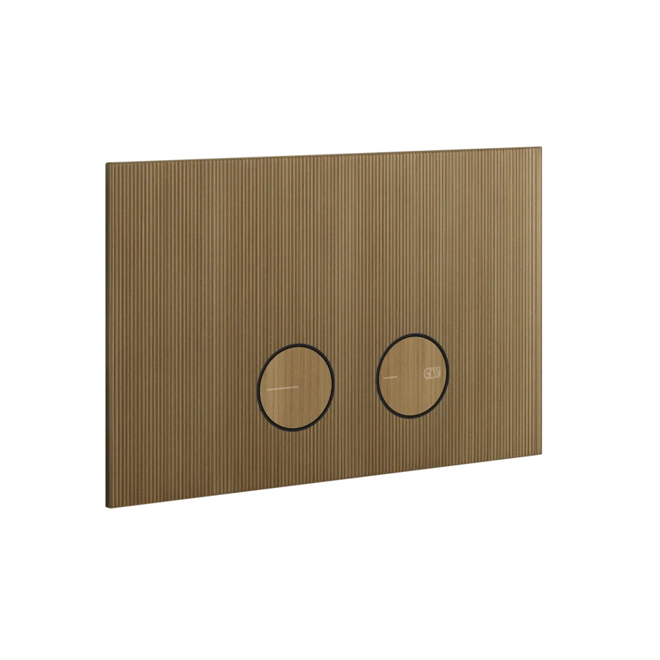 Запорная пластина 54671 713 Gessi Inverso СТАРИННАЯ ЛАТУНЬ 54671713