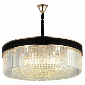 Подвесная люстра Stilfort Lero 1026/03/18P STILFORT ДИЗАЙНЕРСКИЕ, LERO 00-3888510 Прозрачный;черный