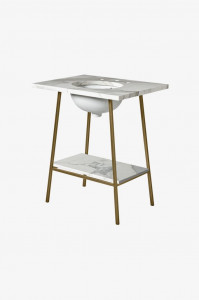 ROWS01 Напольная раковина стоящая прямоугольная Waterworks