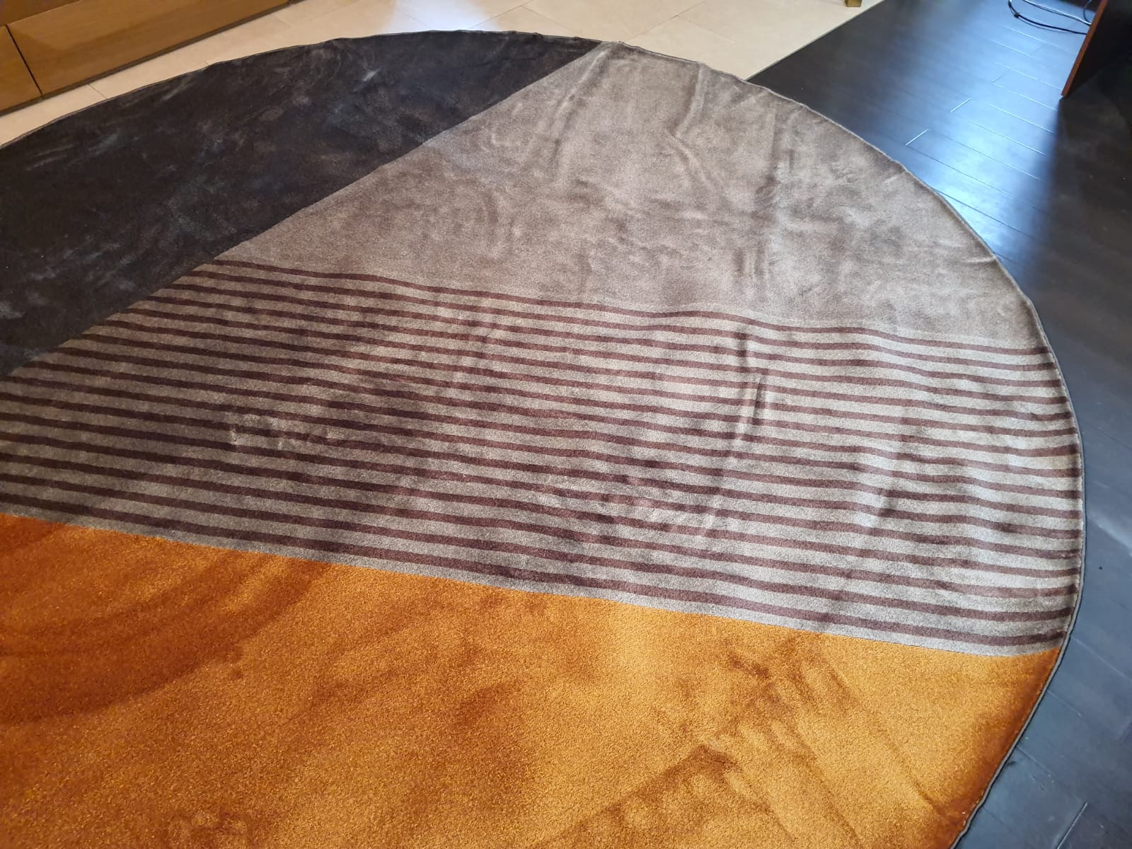 PROF Ковер в наличии из полиамида круглый диаметр 3 метра U0280S - Вид №21