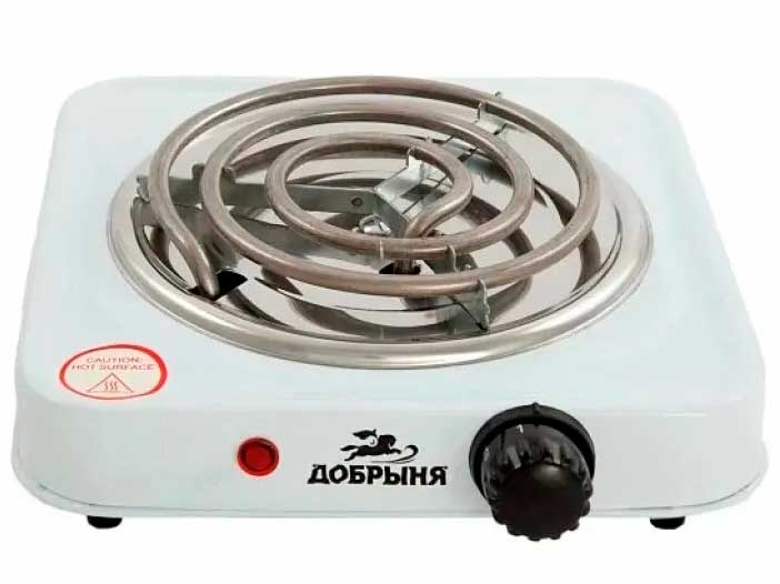 5359332 Плита компактная электрическая Добрыня DO-2205W белый STDN-0051783