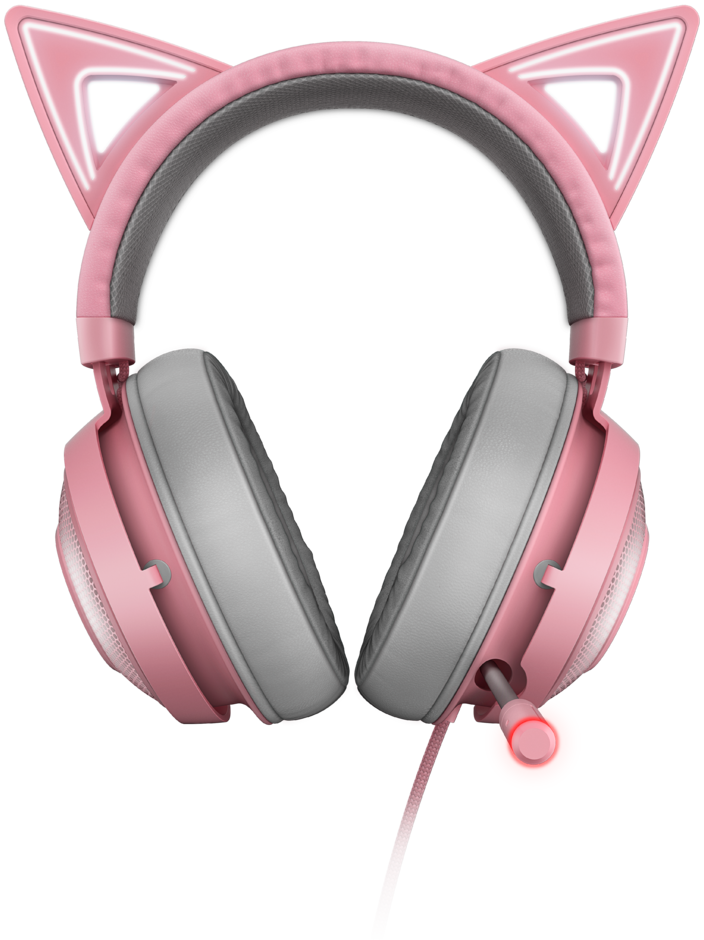 RZ04-02980200-R3M1 kraken kitty ed. - quartz- usb surround sound headset Razer Santreyd  - Вид №1