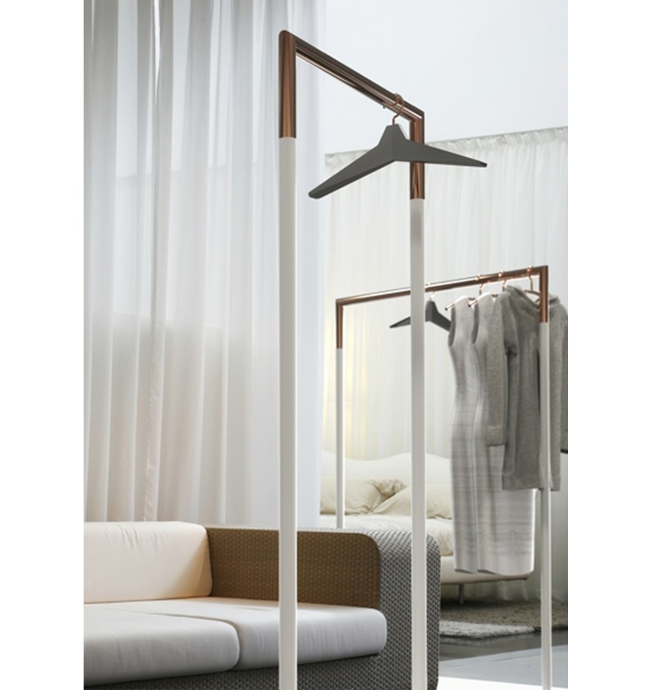 FROST Вешалка 1 «SLIM » » медь. Нержавеющая сталь Медь N1134-C  - Вид №3