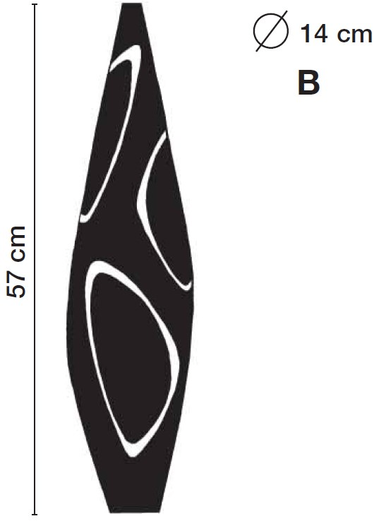 Fos Ceramiche Фарфоровая ваза Naum Bs-2003 - Вид №6