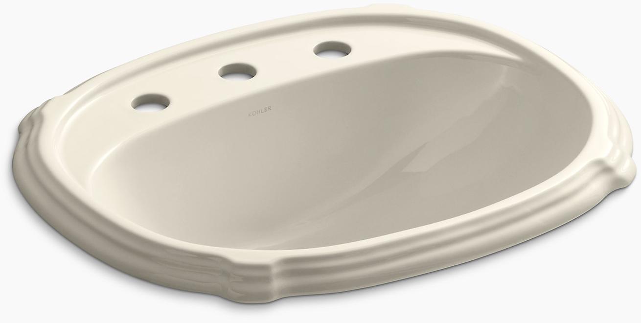 KOHLER Portrait Встраиваемая раковина с 8 K-2189-8-47 