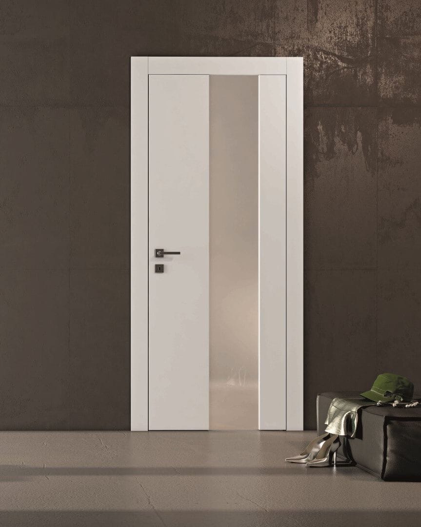 Деревянные и стеклянные распашные двери Pail Serramenti ASIMMETRICO ARCH-00011867 - Вид №2