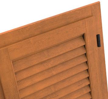 Kikau Алюминиевый ставень с неподвижными ламелями K90 sun-id-1446365 - Вид №1