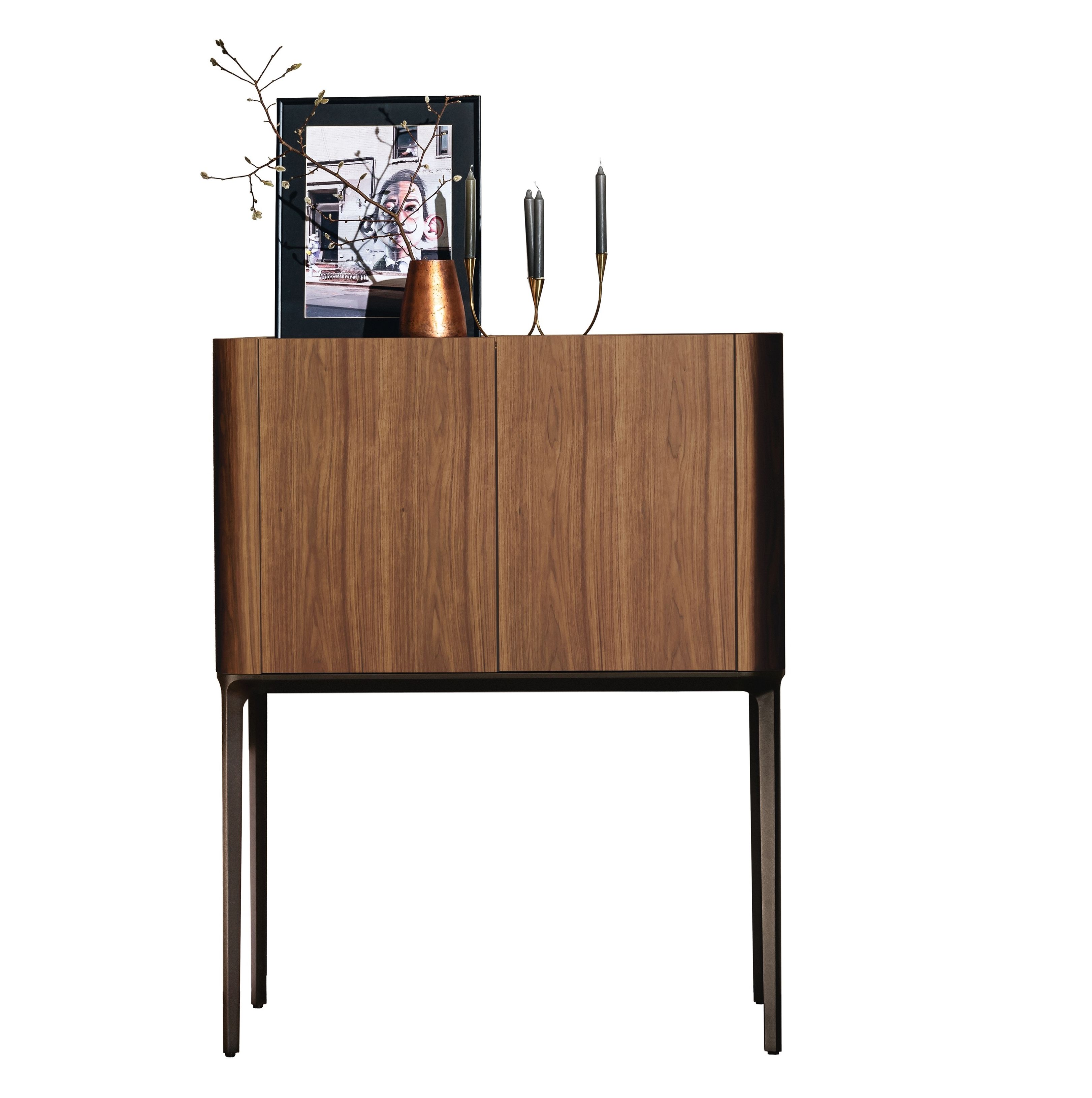 Деревянный шкаф с распашными дверями Sovet Italia тонкий ARCH-00089663 - Вид №3