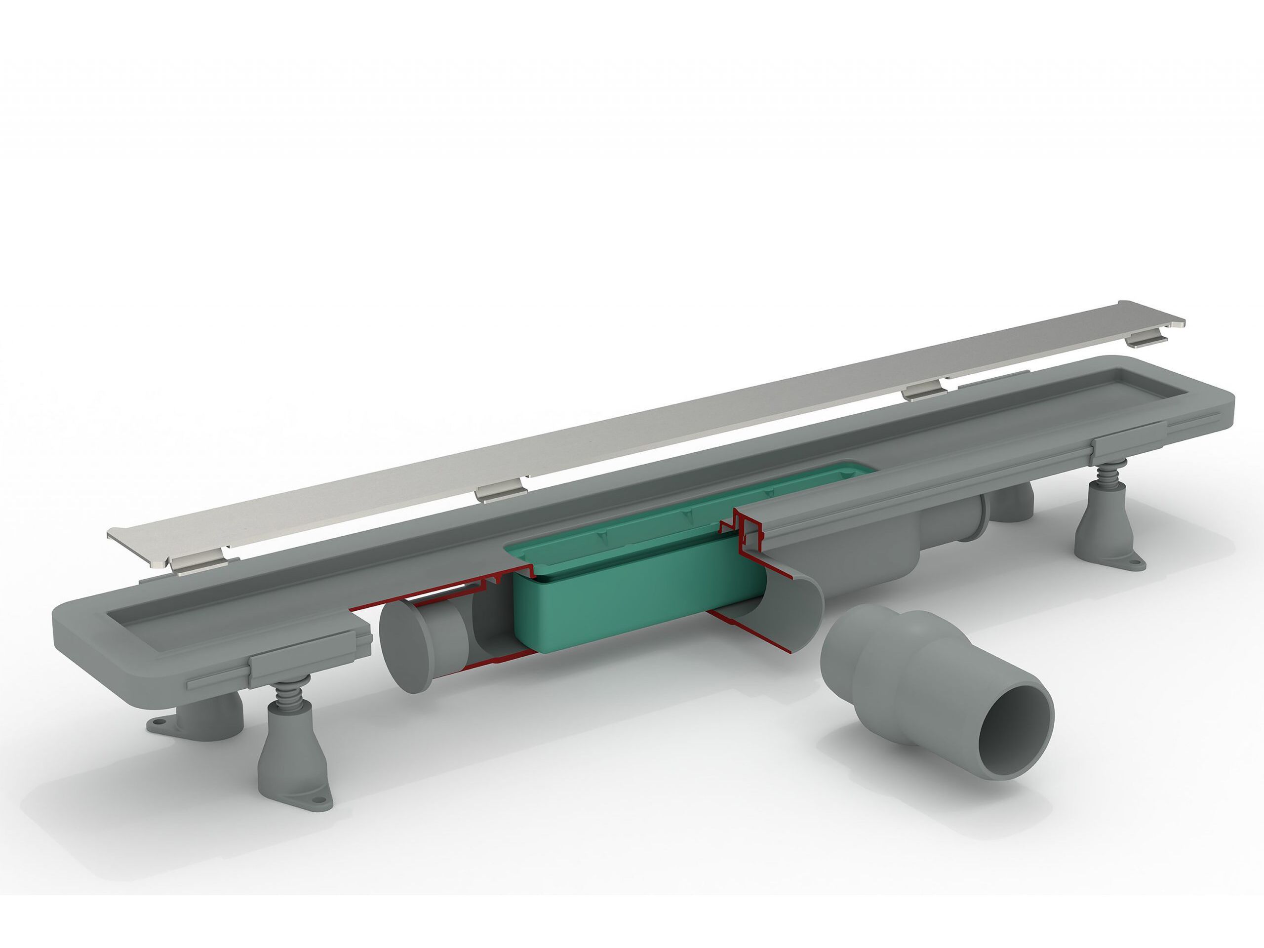 Слив для душа ABS OMP Unseen ARCH-00138544