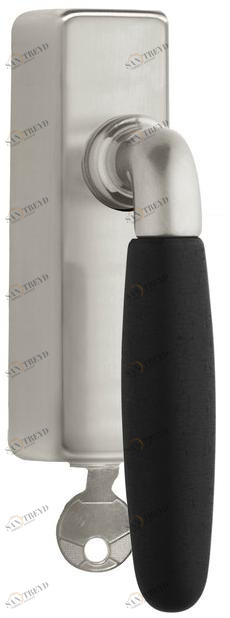 Formani Оконная ручка dk никель с замком Timeless 1931-dklock-o