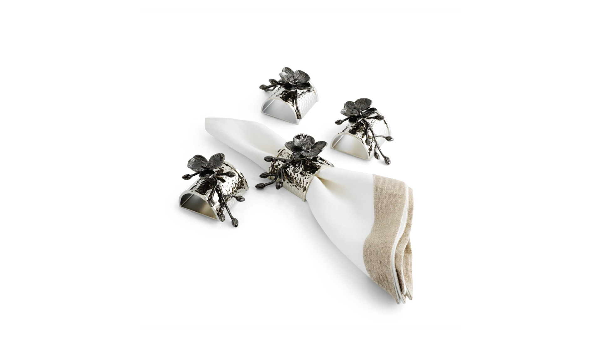 10548851 Кольцо для cалфетки Стальное Michael Aram  - Вид №1