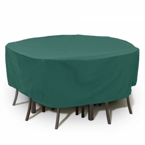 Чехол на набор садовой мебели круглый 200 см зеленый Blumen Haus BLUMEN HAUS  00-3971648 Зеленый