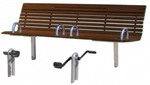 Euroform W Деревянная скамья с педалями  35p, 35fp