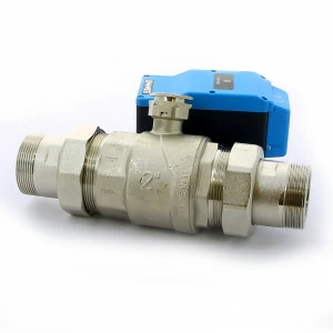 Кран шаровой с разъемными соединениями НН двухходовой MODULO PLUS с сервоприводом EMMETI 2"