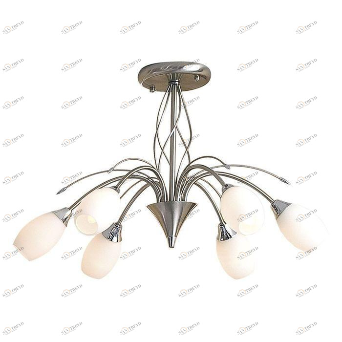 Потолочная люстра Citilux Комета CL108161 CITILUX КОМЕТА ХРОМ 182339 Белый 