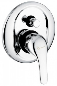 95019CR Внутристенный смеситель Winny на 2 выхода, цвет хром