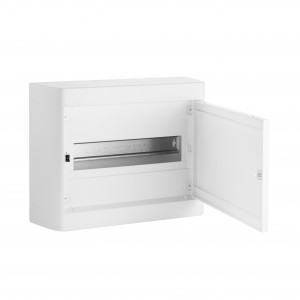 601236 Щит nedbox 1х12 мод., белая дверь Legrand