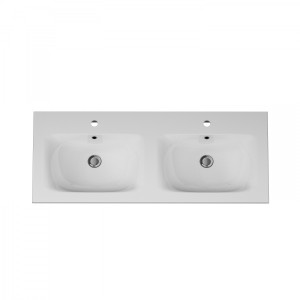 M70AWCD1202WG Раковина мебельная керамическая 120 см встроенная цвет: белый глянец AM.PM Spirit 2.0