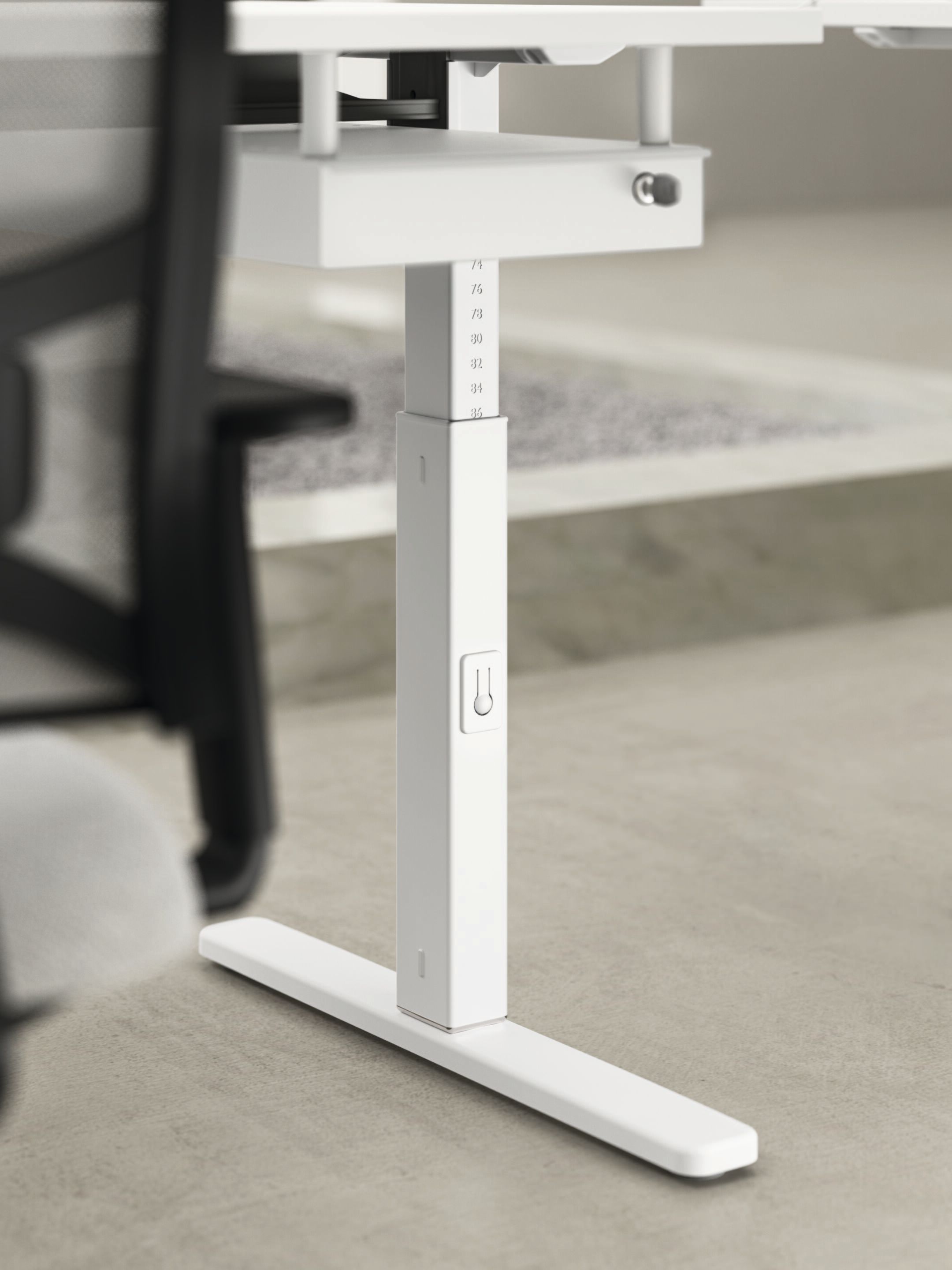 Секционная рабочая станция из меламина и металла DVO Nobu ARCH-00074289 - Вид №1