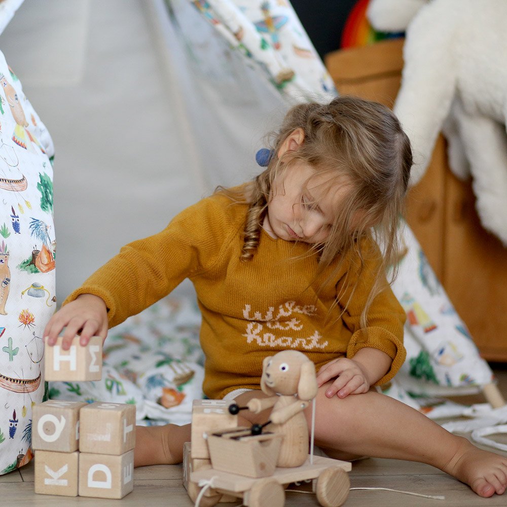 Вигвам Native Party с окном,карманом и флажками VAMVIGVAM NATIVE PARTY 281908 Белый Santreyd  - Вид №4