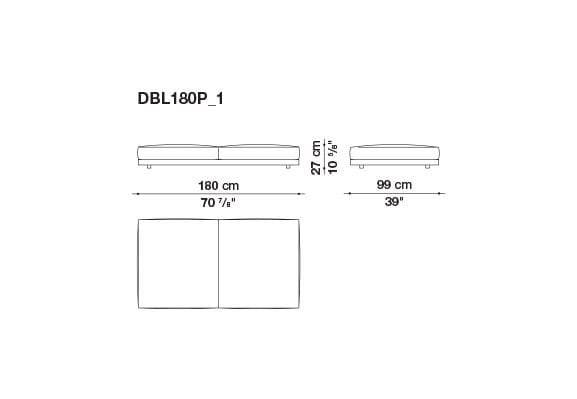 Кожаный диван B&B Italia док ARCH-00106863 - Вид №128