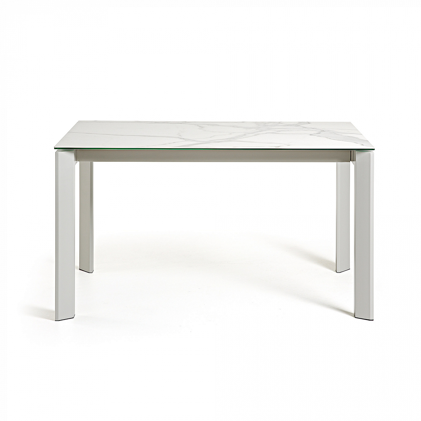 051220 Стол Atta 160 (220) x90 керамика белый La Forma Axis - Вид №6